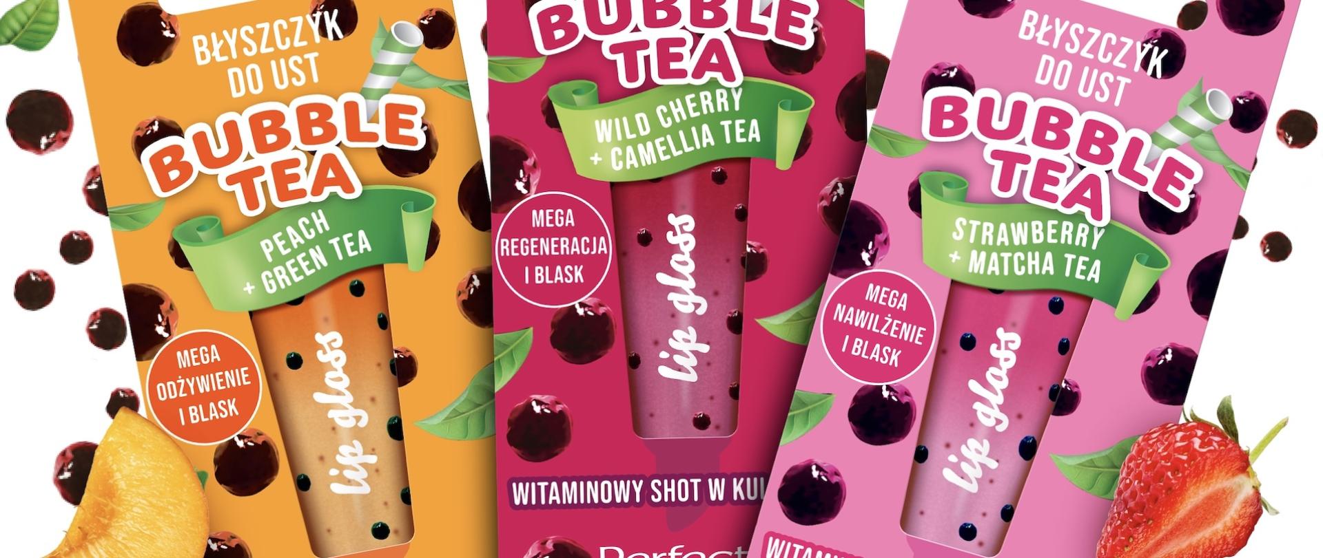 WITAMINOWE BŁYSZCZYKI BUBBLE TEA OD PERFECTA